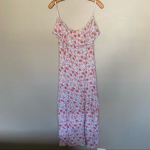 Quicksilver Rincon Blooms strapless maxi dress